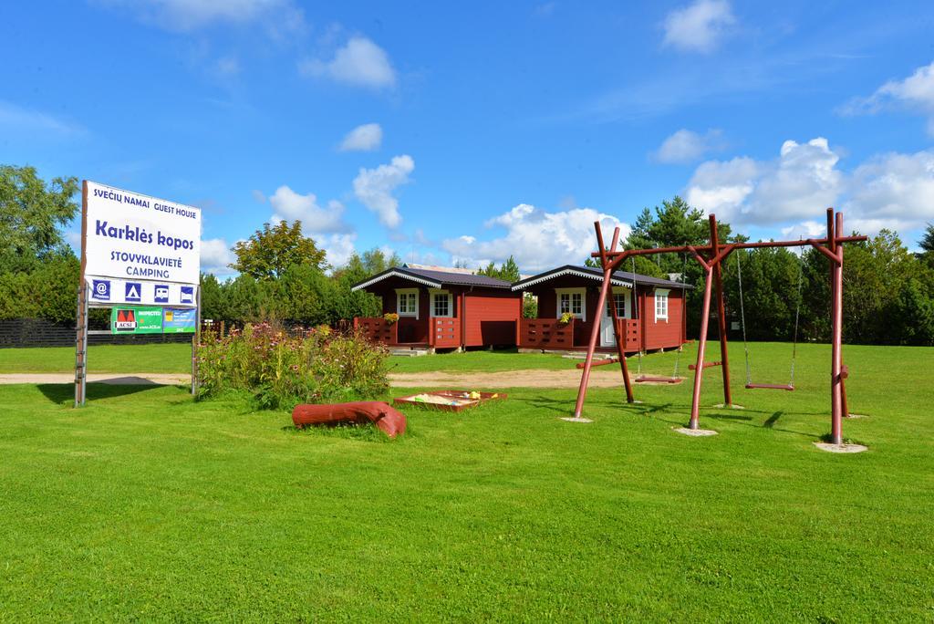 Atostogu Nameliai Karkles Kopos Villa Eksteriør bilde
